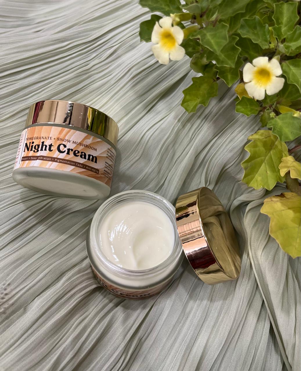 Humie Pomegranate + Snow Mushroom Night Cream (50g)