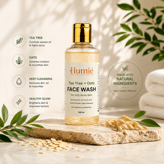 Humie Tea Tree Oats Face Wash
