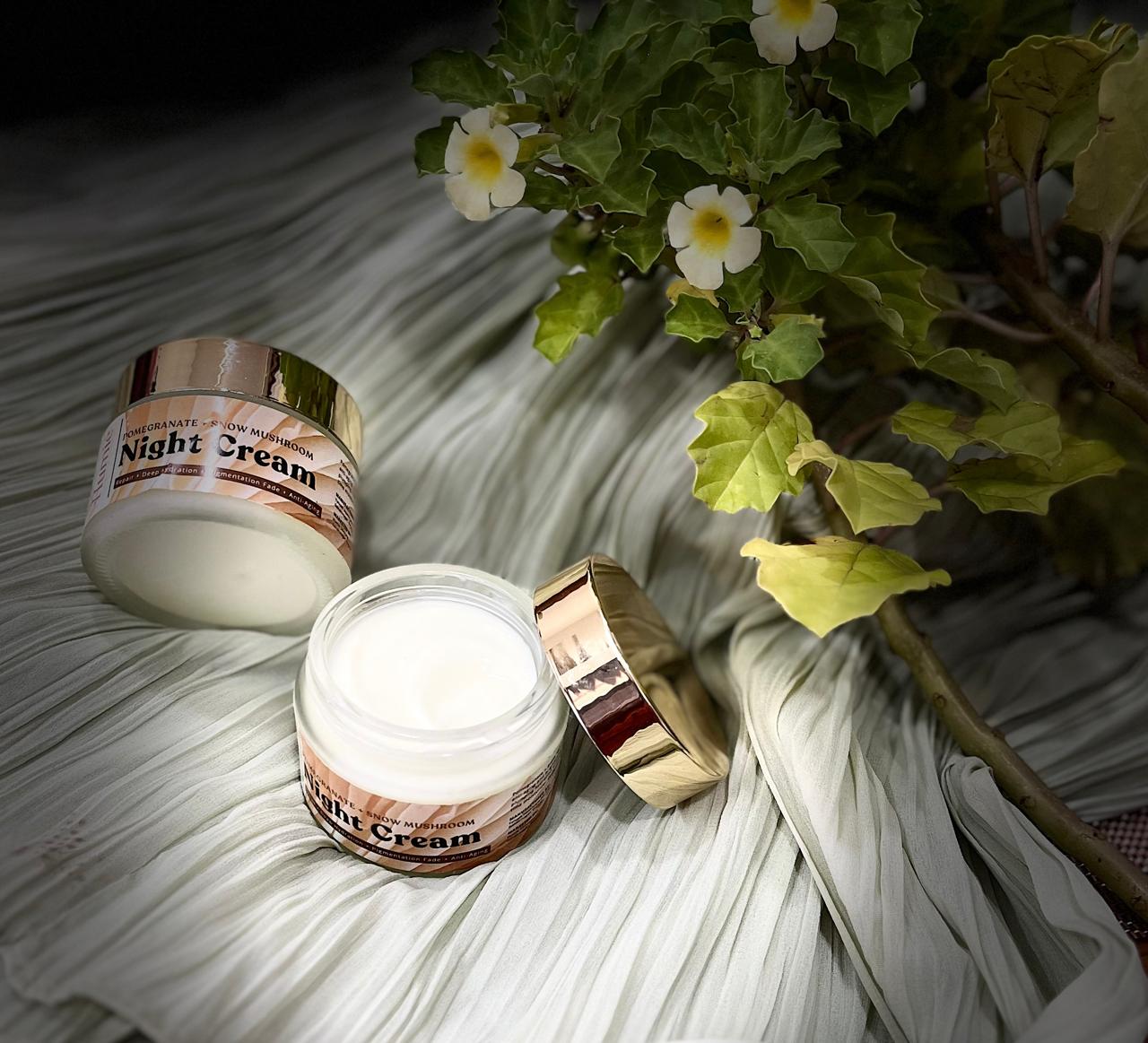 Humie Pomegranate + Snow Mushroom Night Cream (50g)